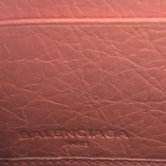 Balenciaga continental zip wallet
